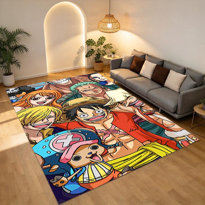 O-One Piece Area Rug Carpet For Bedroom Game Playroom Living Room Nonslip Sofa Office Home Decor Doormat Christmas Gift C328