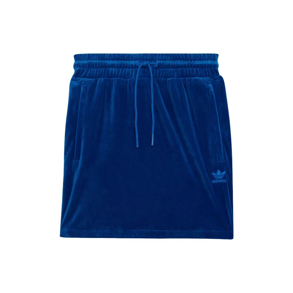 adidas Originals X Jeremy Scott JS Skirt W Velour Blue H53362