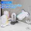 Detachable Sucker Cup Brush 2 In 1 Water Bottles Cleaner Durable Cup Scrubber  Wine Glass