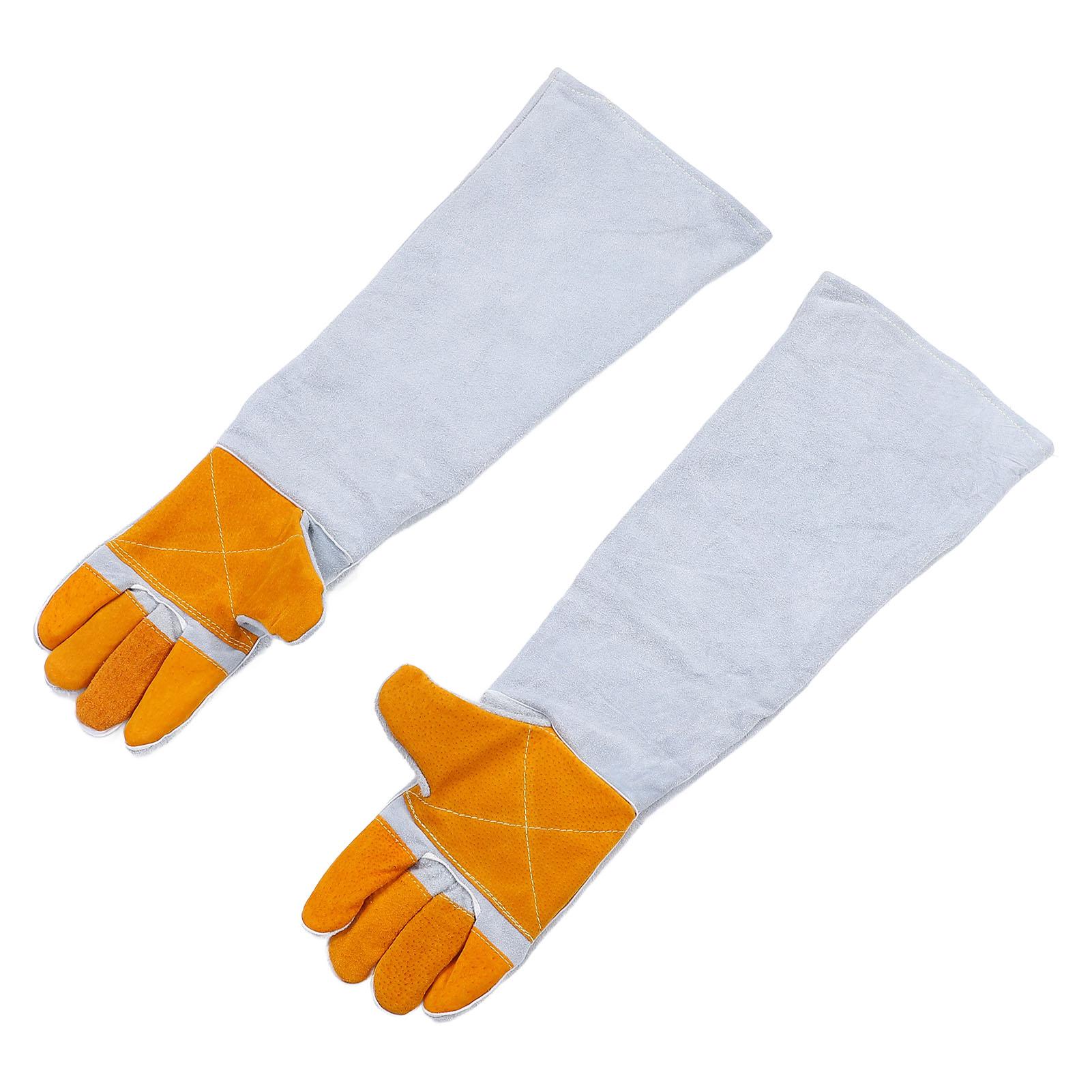 

Перчатки для ухода за домашними животными, утолщенные перчатки с полной ладонью и пальцами, устойчивые к укусам и царапинам, для дрессировки собак