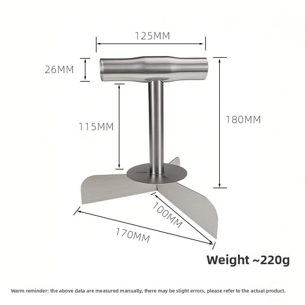 Stainless Steel Triple-Cut Steamed Bun Mold Cutter for Jujube Flower Buns DIY Pastry Tool---