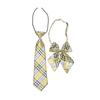 2 pezzi/set Cravatte Moda con Fiocco per Studenti Unisex Cravatta Senza Nodo Carino Accessori Uniforme Ragazza Ragazzo