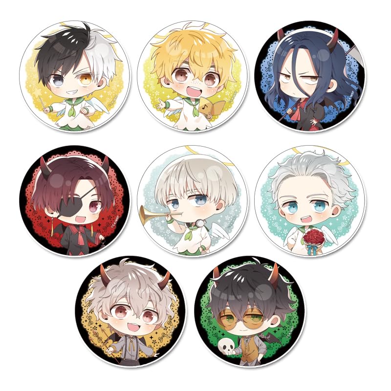 WIND BREAKER Petit Choco Trading Badges Angel and Devil Ver. 8-piece Box