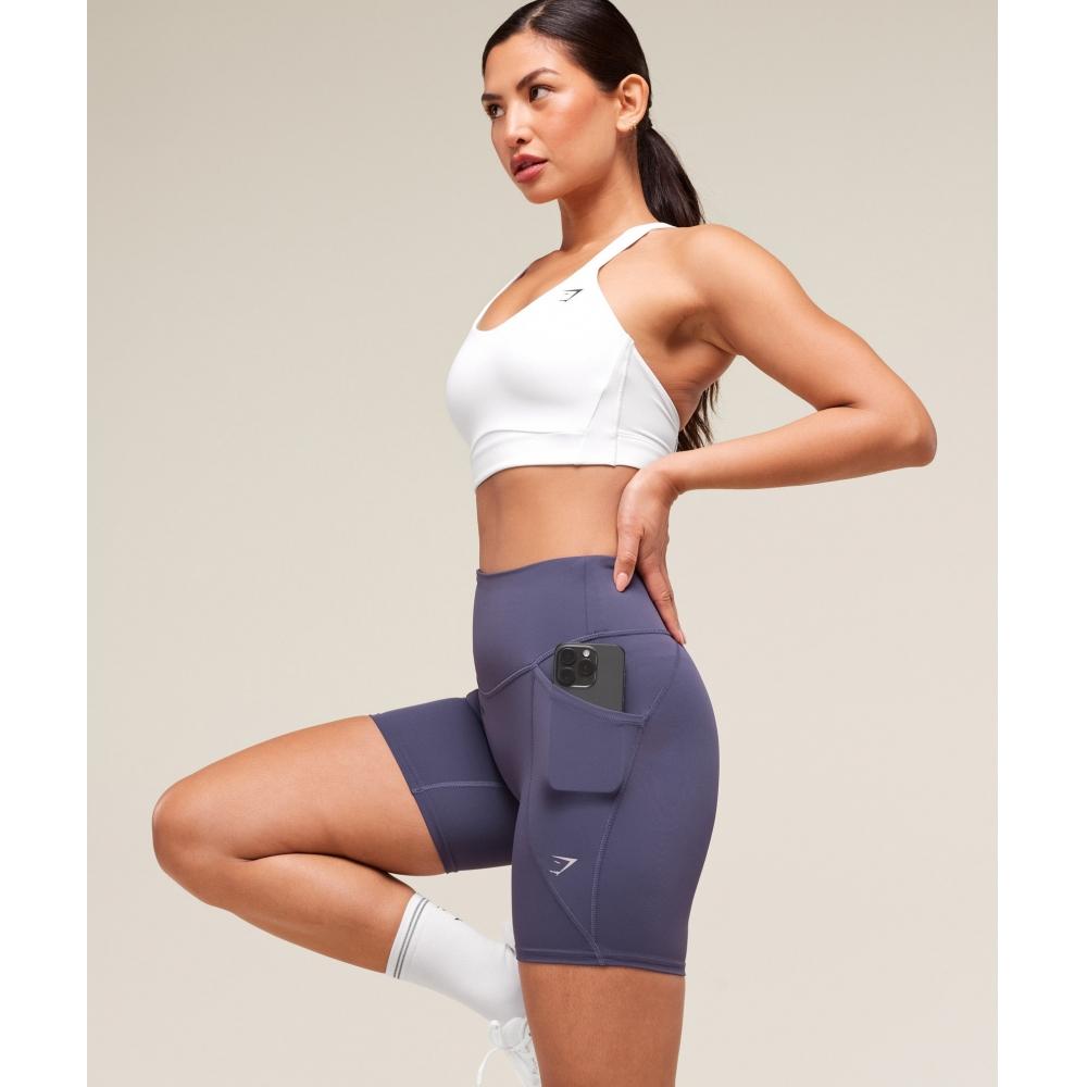 Gymshark Running Pocket 6  Shorts Weighted Purple B3c7r Pb7p
