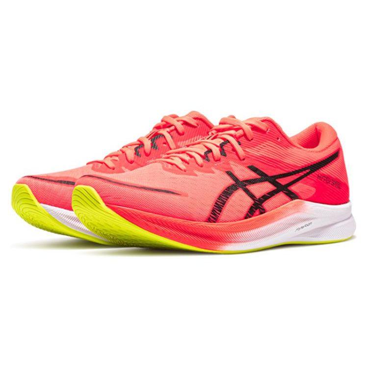ASICS Men's HYPER SPEED 3 Running Shoes Sunrise Red Black 1011B701-600