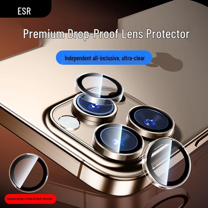 Защитное стекло для камеры серии iPhone 16 от ESR iPhone 16 Pro / 16 Pro Max