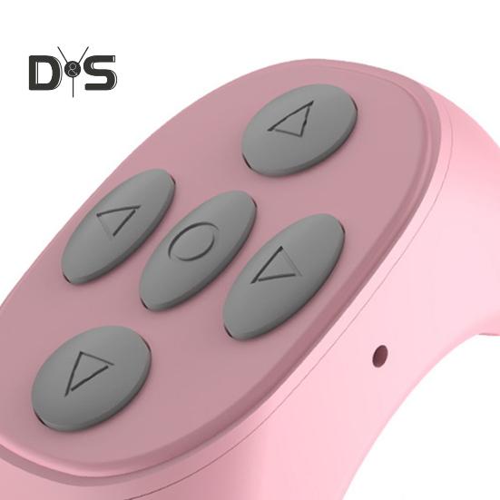 Controle remoto compatível com Bluetooth Anel de rolagem APP Virador de páginas Telefones sem fio Tablets Obturador de câmera Vídeo curto Controle remoto de ponta de dedo