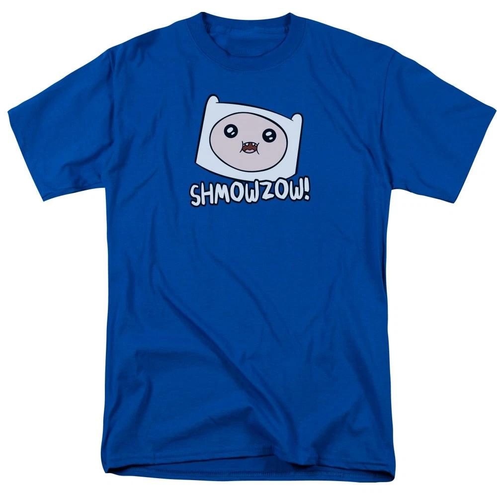 Adventure Time - Shmowzow - Unisex Short Sleeve Children s T-shirt - Blue 130