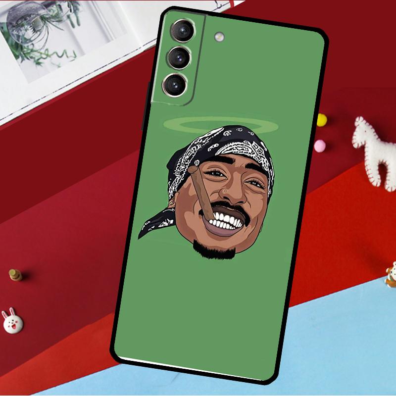 

2Pac Hip Hop Singer Funda For Samsung Galaxy S26 Ultra S24 S22 S23 S25 Plus S20 S21 FE S9 S10 S25 FE Phone Case Galaxy S22 Plus