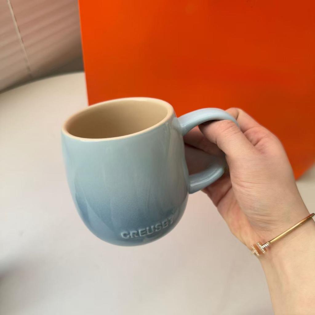 Hrnek s gradientní barvou Kreativní hrnky na mléko a kávu Snídaňový šálek Kancelář Domov Korejský šálek na čaj pro Dárky pro milovníky Nápojové sklo