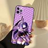 Genshin Impact Raiden Shogun Phone Case For iPhone 16 14 13 12 11 15 17 Pro Max 13 mini 15 16 Plus 16e 17 Air Cover Funda