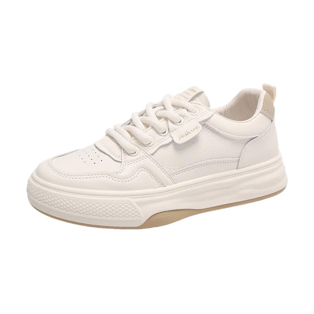 School season special breathable little white shoes women's 2025 autumn new lightweight versatile flat-bottomed casual sports shoes