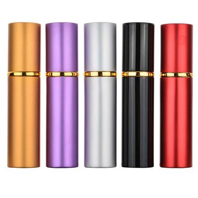 5pcs 10ML High Quality Refillable Mini Perfume Atomizer Spray Bottle Empty Glass Perfume Bottle Aluminum Spray Atoizers 4