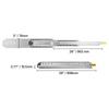 SucceBuy 1 Pair Full Extension Drawer Slides 500 lbs Load Capacity Locking Drawer Slides Ball Bearing with Lock Side Mount Rail