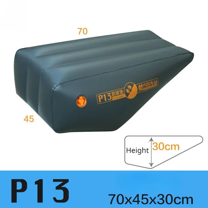 Car Travel Inflatable Mattress Front Slope Pad Inflated Stool Cushions Air Bed Seat Gap Self-driving Supplies Car Accessories