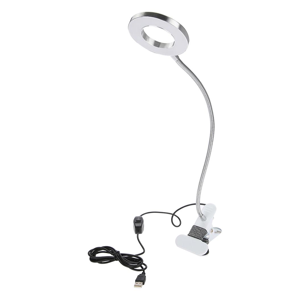 Lampa LED do makijażu tatuażu USB Lampa stołowa kosmetyczna z klipsem do microbladingu brwi eyelinera