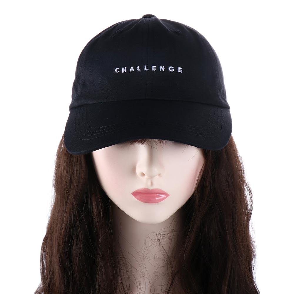 Hip Hop Fashion Korean Girls Outdoor Boys CHALLENGE Hat Baseball Cap Visors Cap Women
