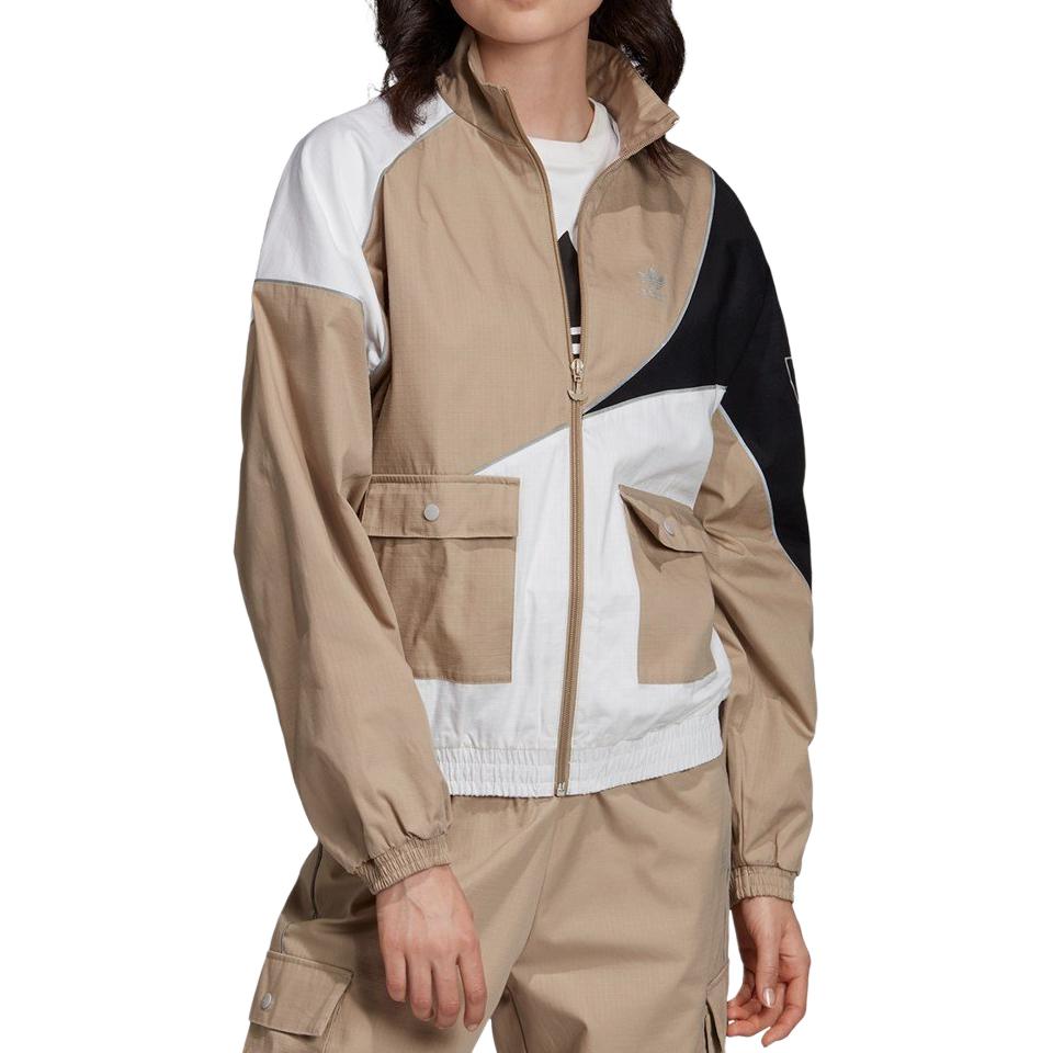 adidas Chaquetas Originals para Mujer Cuello Alto Moderado Ropa de Trabajo FR0560