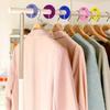 10PCS Clothing Size Dividers Handmade Convenient Size Marking Ring Blank DIY Craft Round Hangers