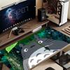 Totoro Cartoon Muismat, Grote Gaming Bureau Mat, Antislip XXL Muismat voor Laptop & Tablet, Mini PC Speelmat met Gestikte Randen