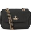 Vivienne Westwood Saffiano Pulse Chain Bag Small 5c01000bw S0021 N402