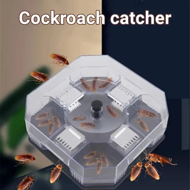 Multi-Pest Efficient Trap (Cockroach/Spider/Ant) - Bait-Free Reusable Design, Essential for Apartments & Dorms
