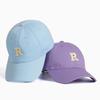Korean Style Women's Duckbill Sun Visor: Fashionable, Versatile, Small Face Curved Brim with 'R' Letter Design.