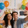 2pcs Aluminum Foil Crown Balloons, Perfect for Birthday Party Decorations, Exclusive for Queens and Princesses.