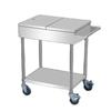 Stainless Steel Commercial Mobile Spice Cart