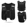 For Biking Running Storage Vest Lightweight Running Vest Reflective Hydration Water Chest Pack with Phone Storage Pocket