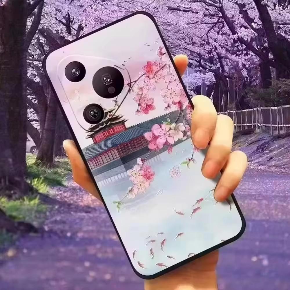 For Oneplus 8 Pro / 9 Pro / 10 Pro Case 3D Flower Relief Silicone Emboss Covers for Oneplus 10 Pro Case Protective Soft Cartoon