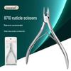 New Arrival Stainless Steel Cuticle Nipper - 8710 Nail Art Tool, White Card Cuticle Pliers, Nail Clipper, Nail Scissors, and Nail Groove Pliers