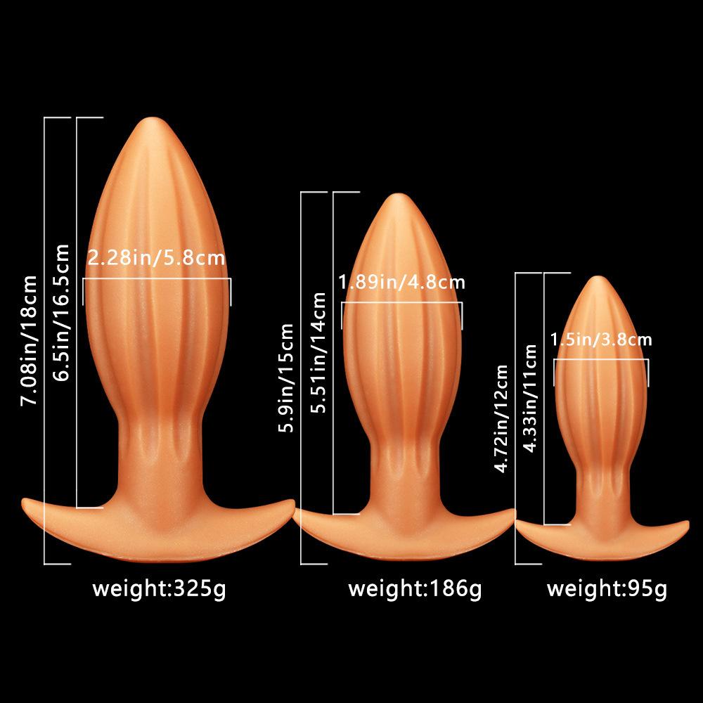 Silicone Small Anal Plug for Men and Women Wearing Anal Expanders To Stimulate Adult Sexual Pleasure Using A Penis