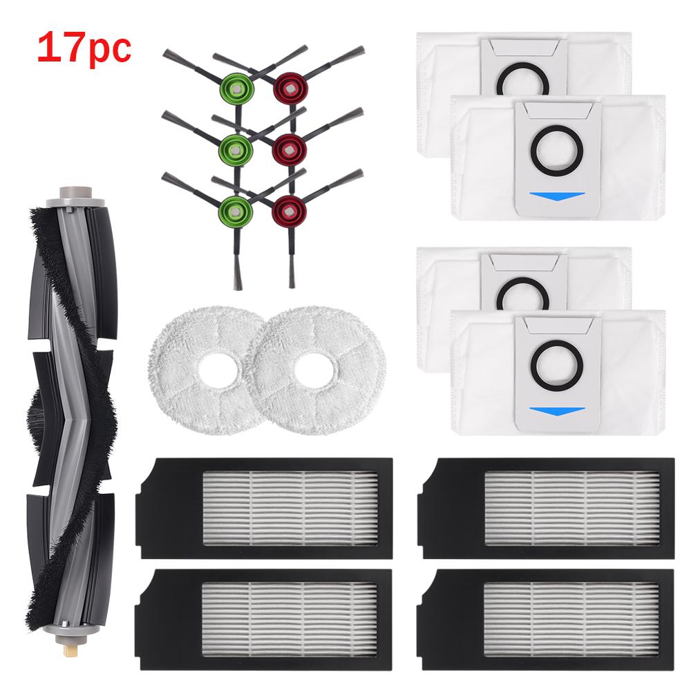 Filter Mop Dust Bag Main Side Brush Brush Cover For Ecovacs Deebot T10 TURBO/OMNI/X1 TURBO/OMNI/ X1S PRO Vacuum Cleaner Parts