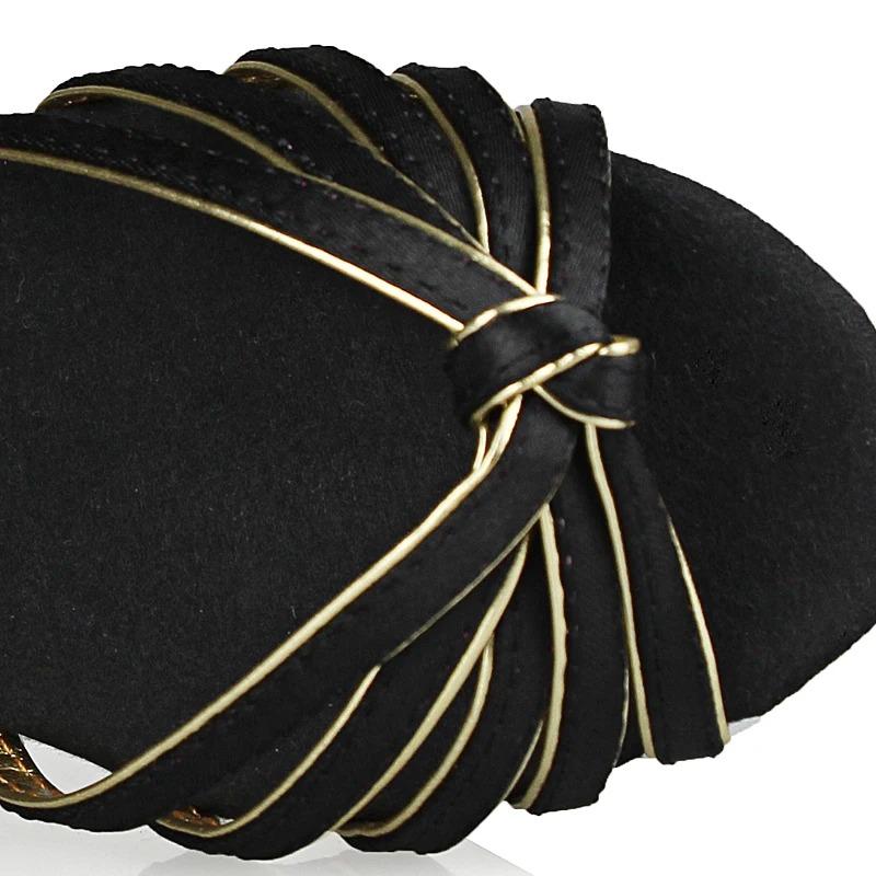 Zapatos Latinos de Satén para Niñas Tacón Bajo Zapatos de Baile de Salón Zapatos de Tango Salsa para Adultos para Práctica Zapatos de Baile Latino para Niños Pequeños Actuación