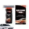 Car Window Oil Film Cleaning Brush 100g Cleaner Oil Film Remover Automotive Windshield Removes Smudges Improves Clarity