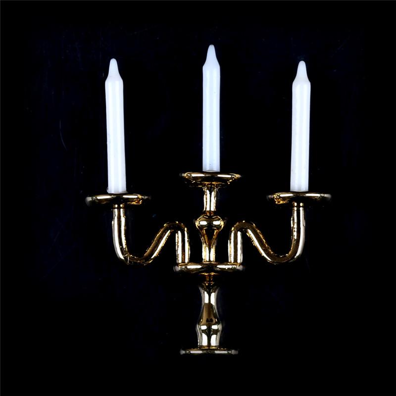 1/12 Dollhouse Miniature Accessories Mini Metal Vintage Oil Lamp Simulation Barn Lantern Model Toys for Doll House Decoration