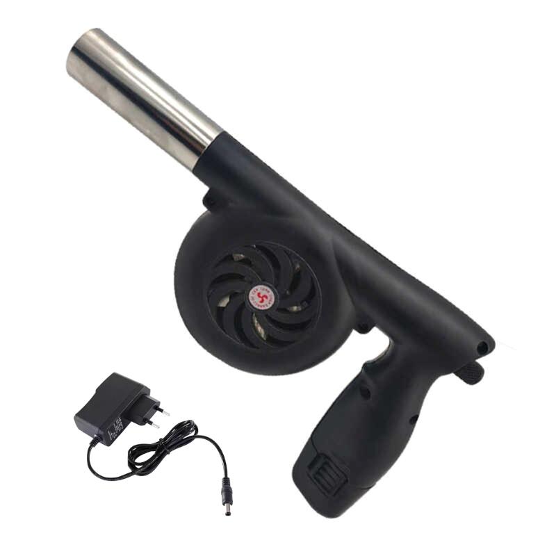 Outdoor Cooking BBQ Fan Charcoal Blower Portable Barbeque Air Blower Adjustment Speed for Barbecue Picnic Camping