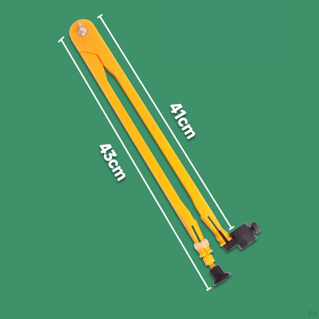 Large Number Math Geometry Equipment Protractor Ruler Angle Measurement Teacher Aids Drawing