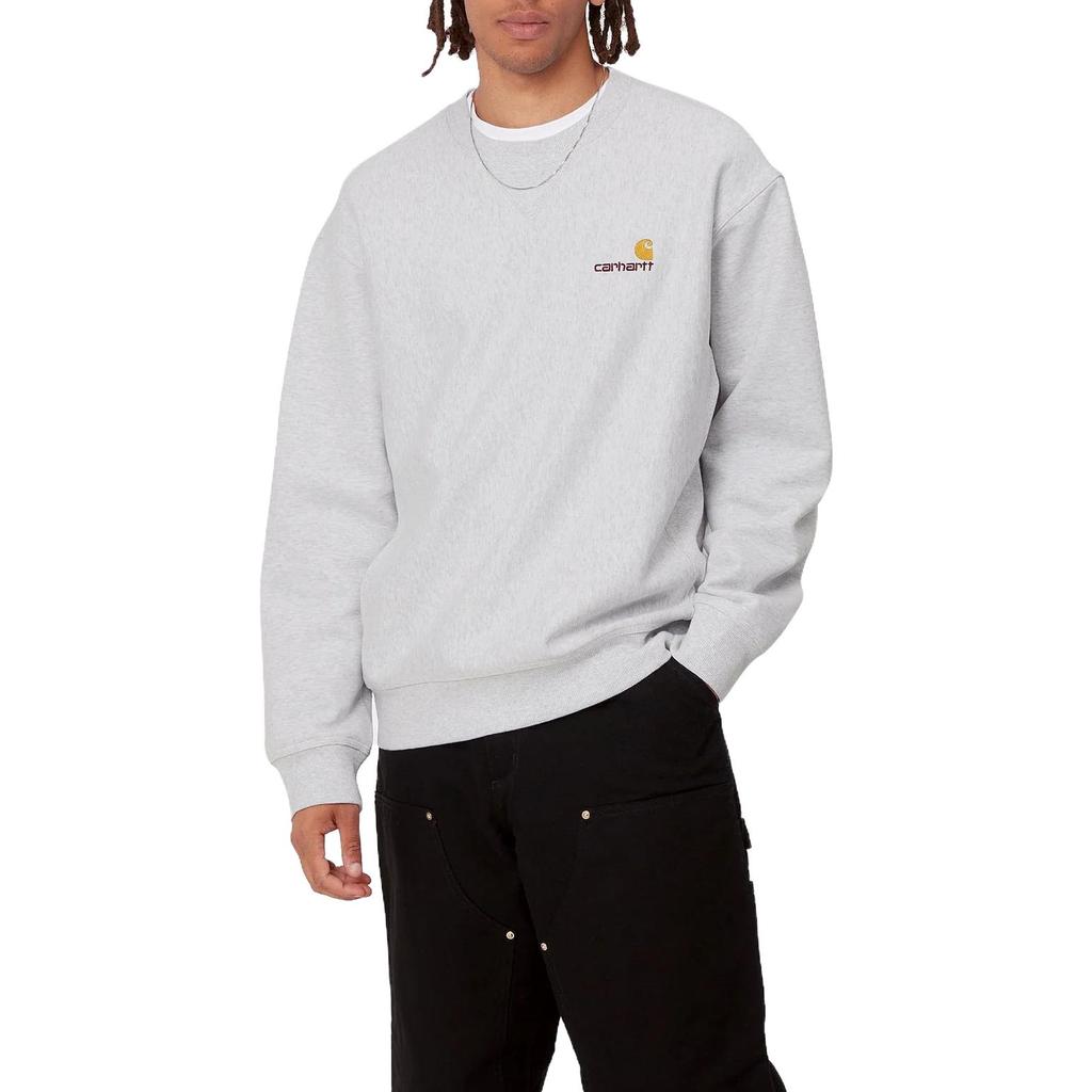 Carhartt WIP American Script Logo embroidered Sweatshirt I025475-482-XX