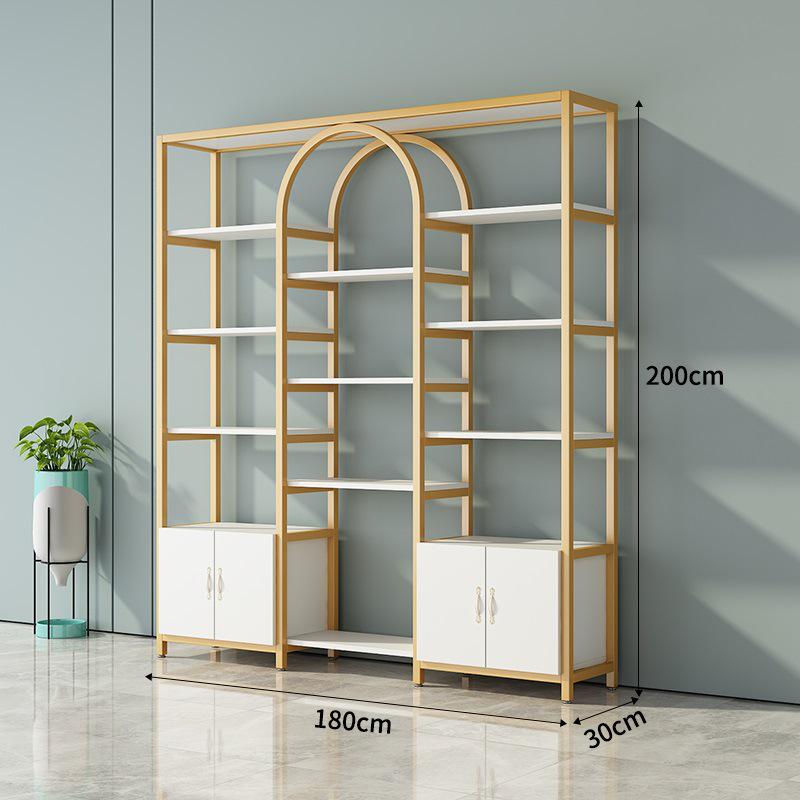Elegant Display Stand: Nail Art and Skincare Storage Rack for Beauty Salons
