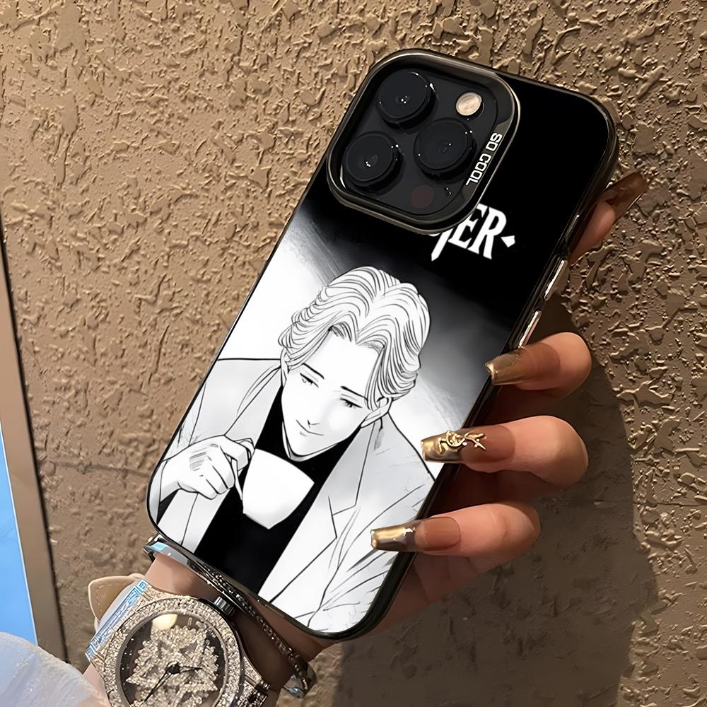 J-Johan Liebert Handyhülle Für 17 Air IPhone 16 Pro Max 15 14 Plus 12 13 X XS Max 11 Bunte Silberne Hülle