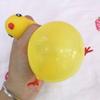 Toys Fidget Toy Blow Toy Cartoon Animal Squeeze Toy Inflatable Hippo Chicken Decompression Toy