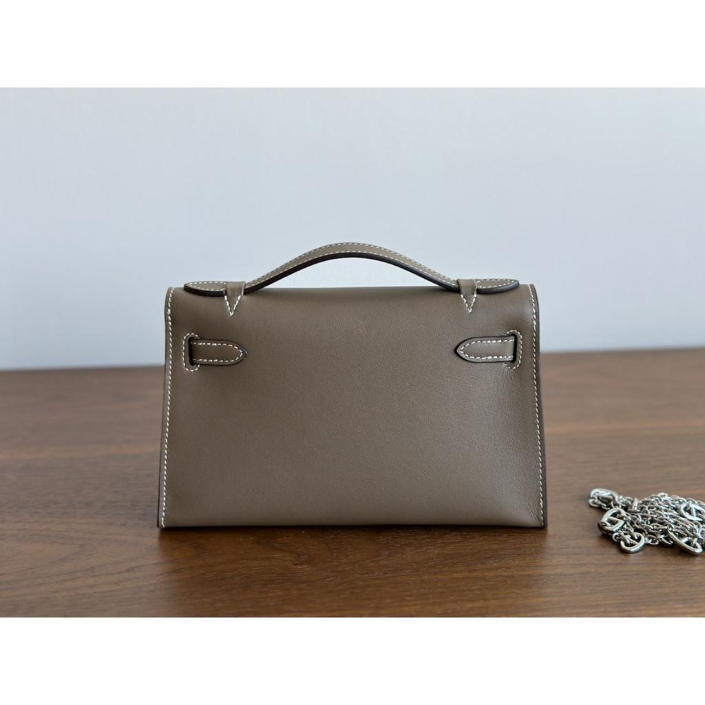 Borsa Kelli generazione Kazilan pelle swift catena naso di maiale borsa da donna in pelle bovina monospalla borsa a tracolla