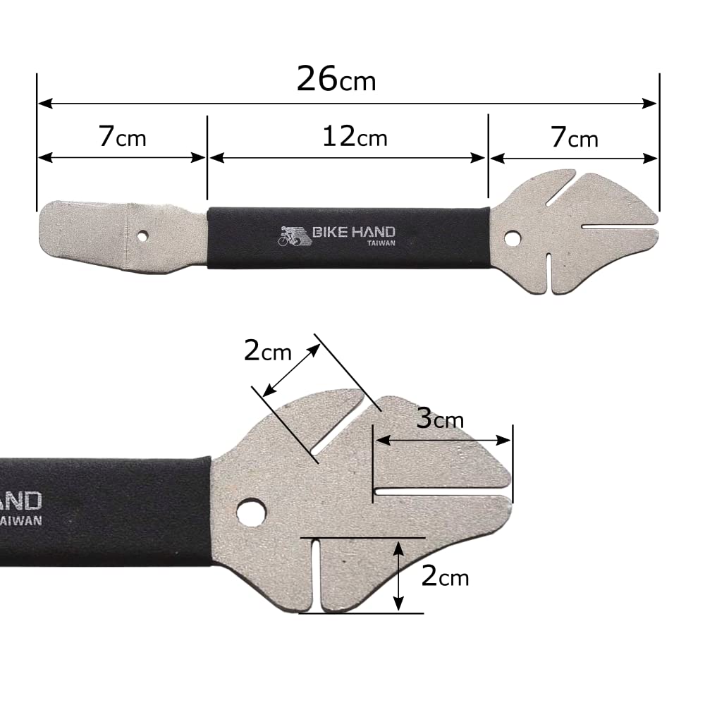 BIKE HAND DUAL FUNCTION WRENCH Rotor YC-172 (Disc Correction/Piston Press) YC-172