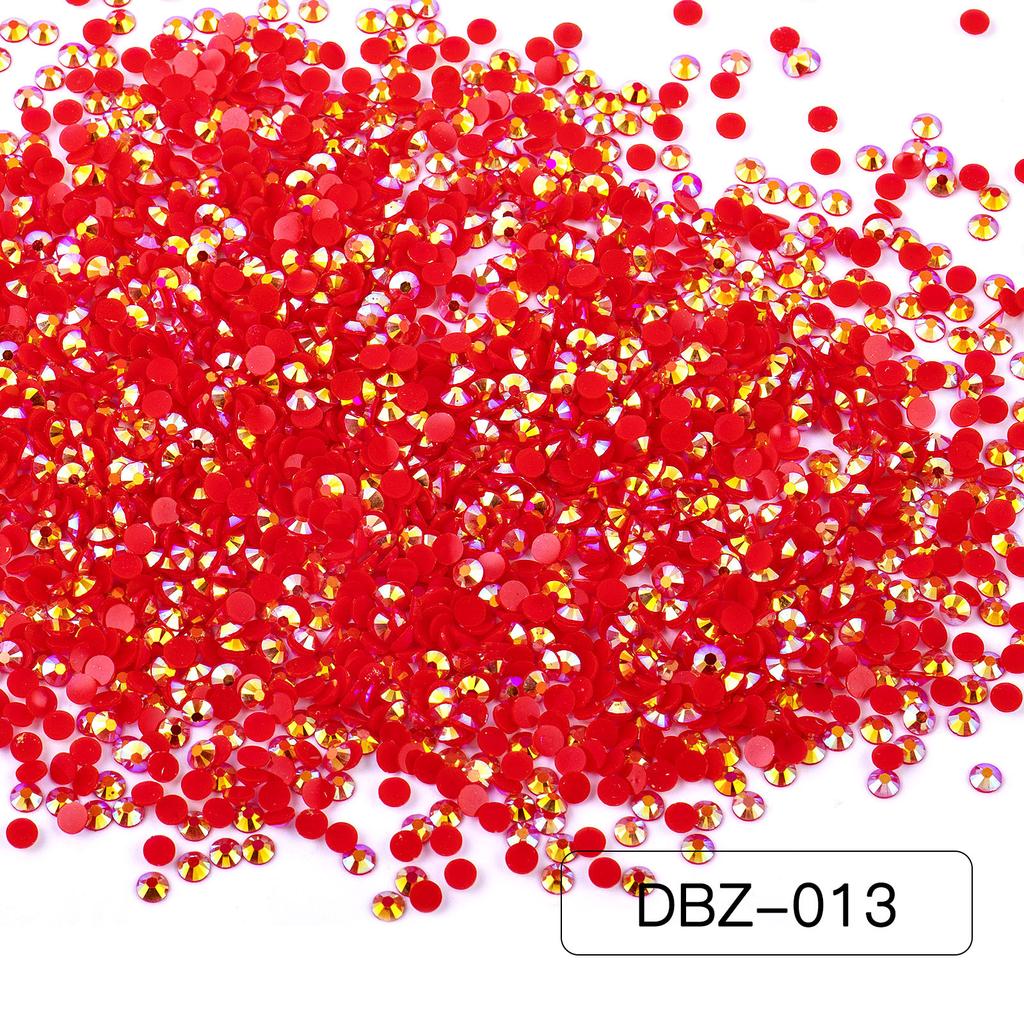 Nail Art Jewelry Super Flash Solid Color Candy Resin Flat Bottom Sticker Diamond Diy Material Mobile Phone Case Violent Bear Accessories