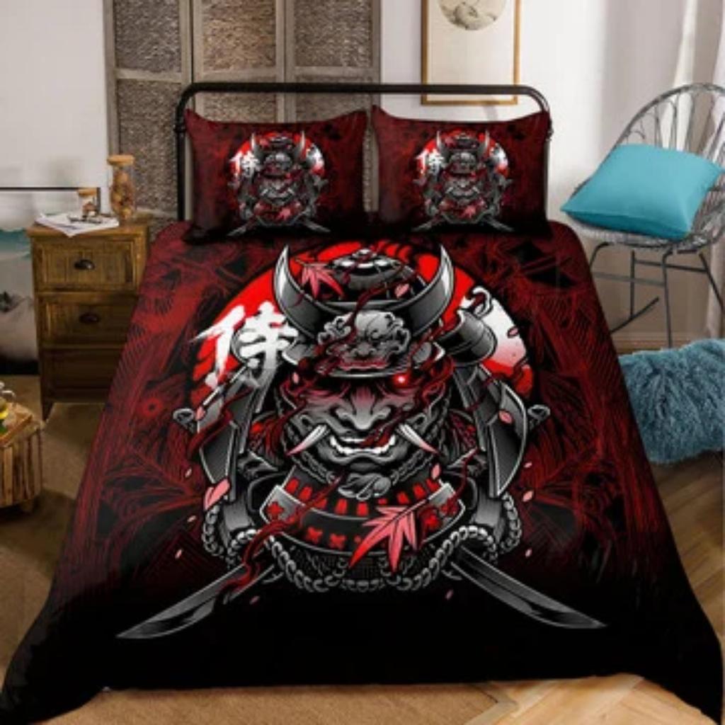 Tmarc Tee Premium Bedding Set Octopus Gothic Style Comforter Cover Set Pillowcase