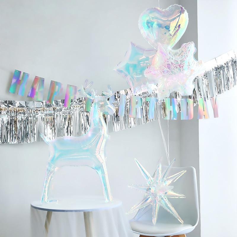 Large Crystal Christmas Inflatable Balloon Festive Decor For Holiday Celebrations