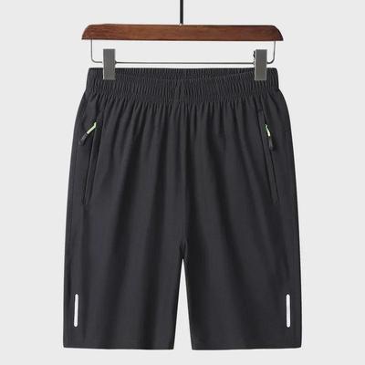 Men's Breathable Quick-Dry Fitness Shorts - Casual, Loose, Large Size for Running and Summer Activities.