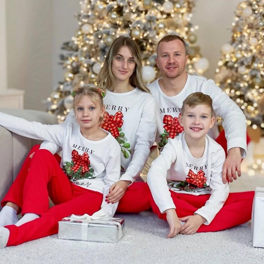 Men’s Holiday Pajamas – Soft Knit & Matching Family Style, Winter, 8625-F HC